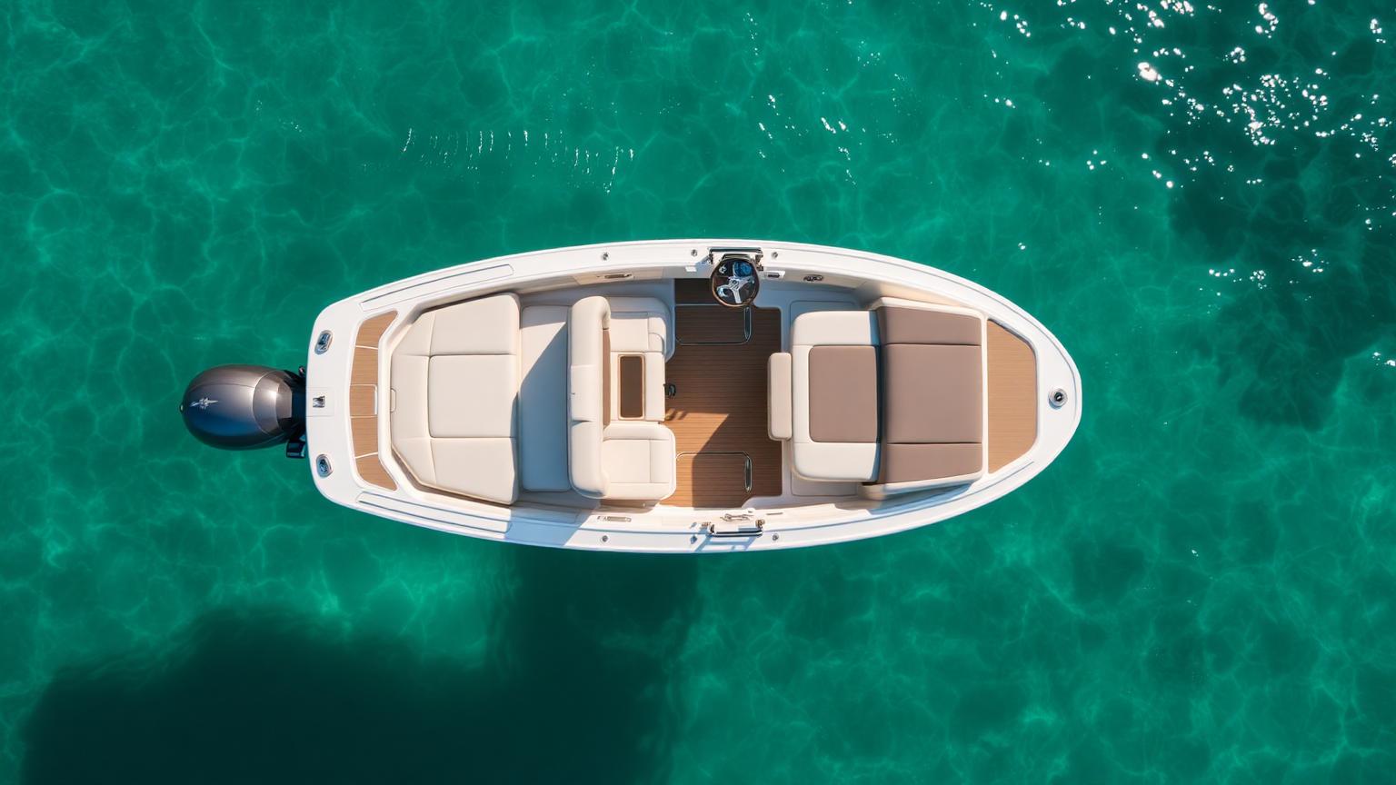 Cobalt R4 premium Bowrider Amazing Photo by www.BOWRIDER-BOATS.com — Cobalt R4 premium bowrider on calm turquoise water. Images Created by www.Bowrider-Boats.com